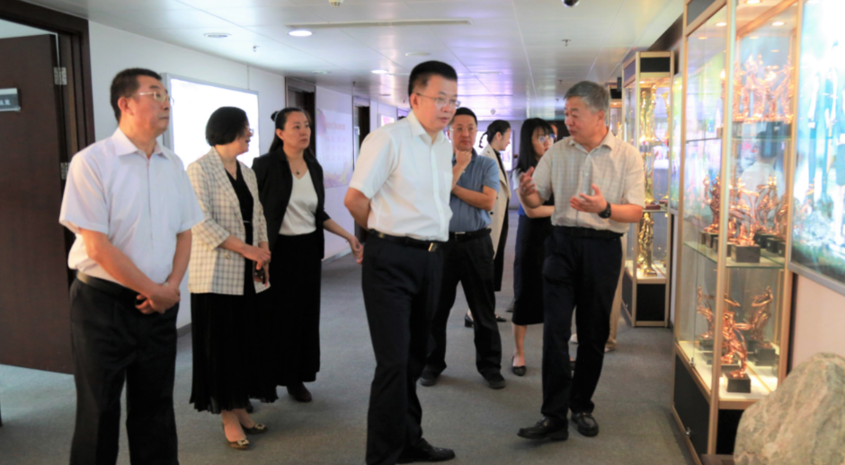 山東省廣播電視局領導到山東影視傳媒集團開展專題調研